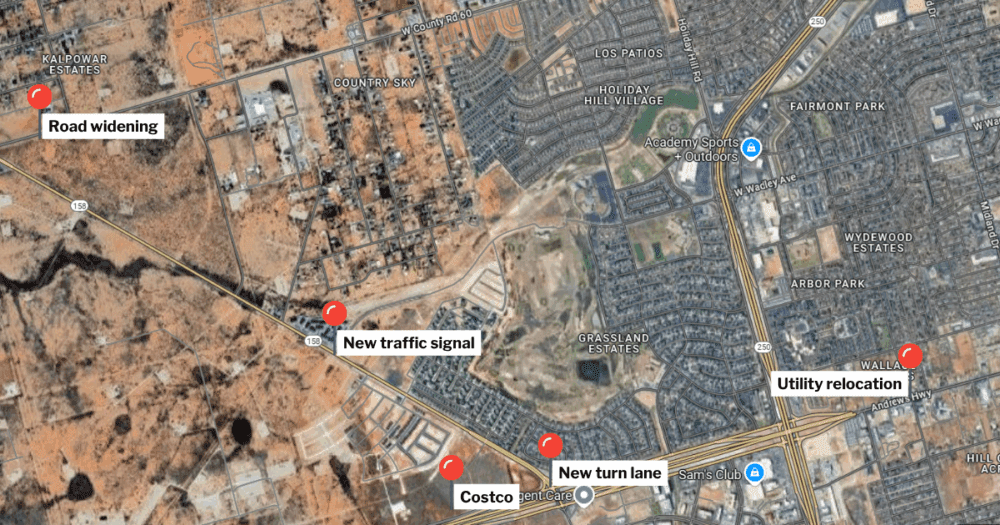 Midland road funding rises to meet traffic demands