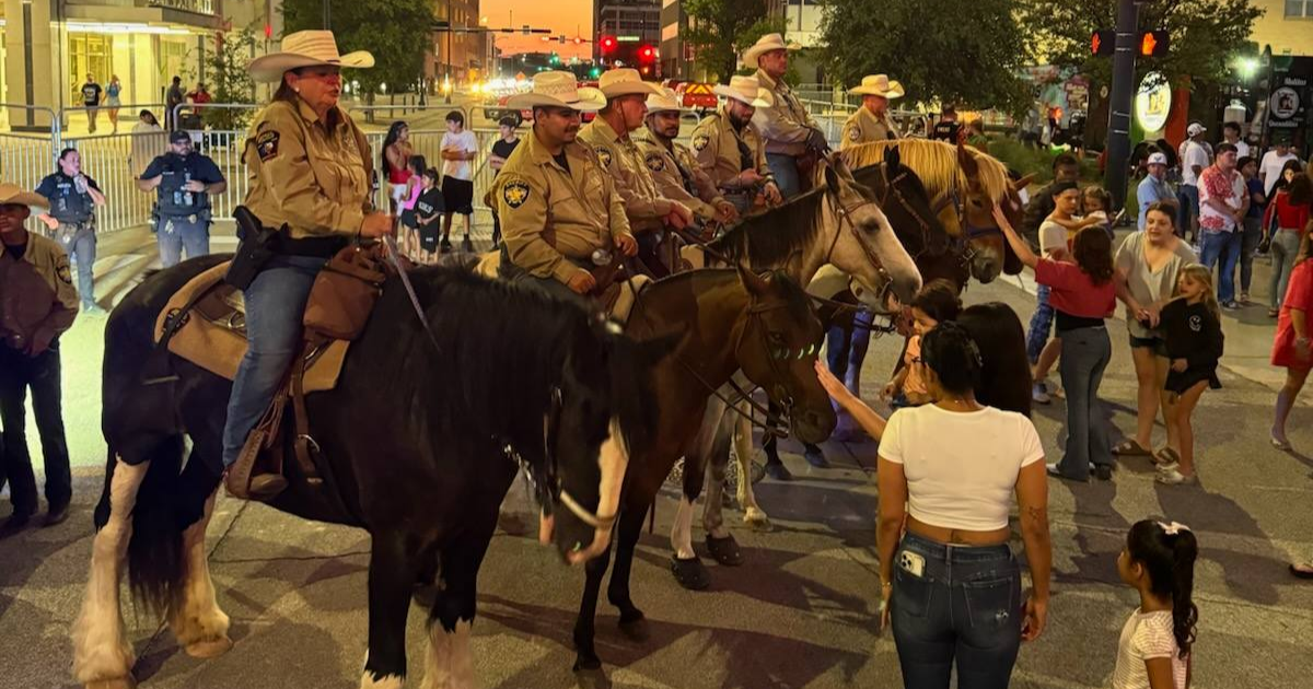 Midland County Sheriff's Office mounted patrol