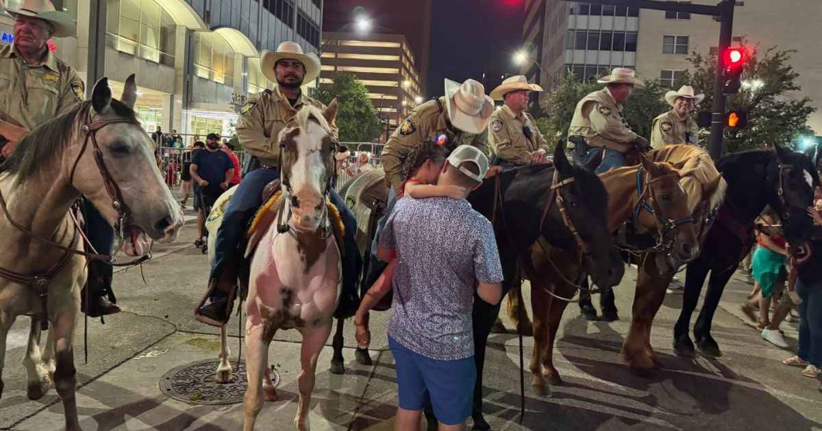 Midland County Sheriff's Office mounted patrol