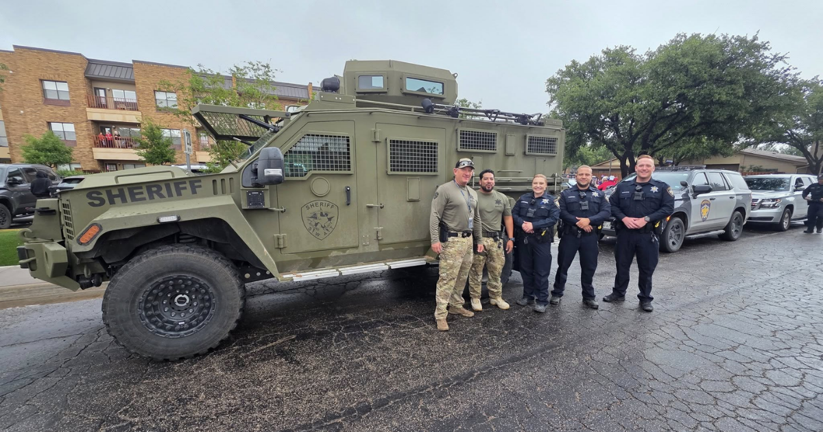 Midland County Sheriff's Office SWAT vehicle