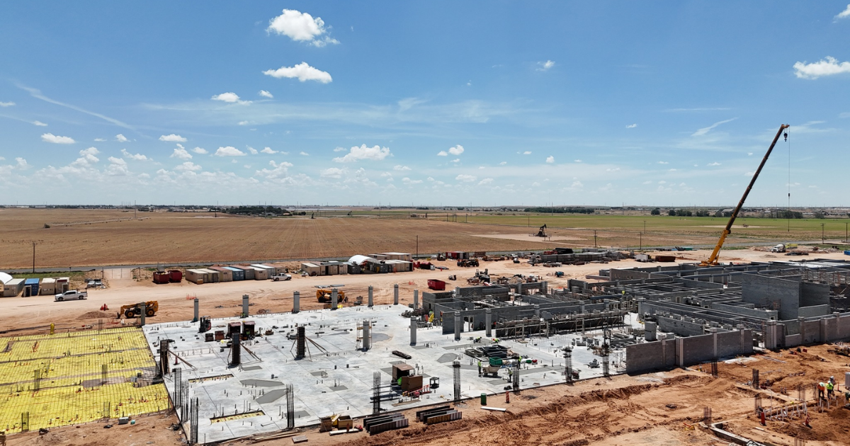 Midland county new jail facility construction