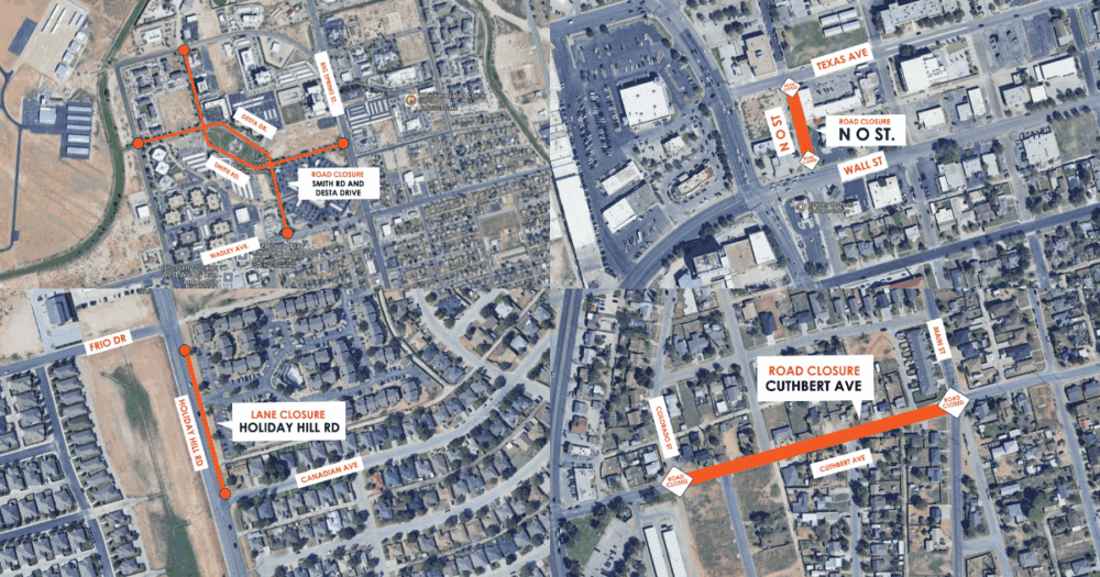 Midland road closures begin June 12 for repairs and utility work