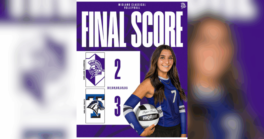 Trinity rallies past Midland Classical in five-set thriller