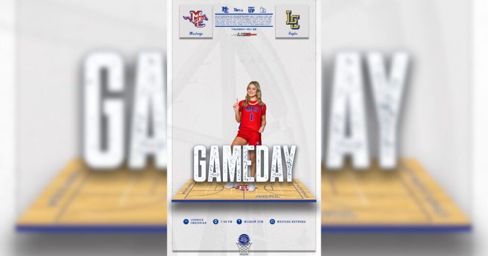 Lady Mustangs control Lubbock Christian in 43–25 win
