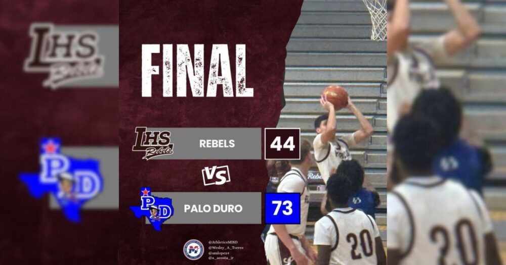 Rebels fall 73-44 to Palo Duro