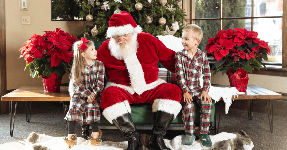 Pictures with Santa