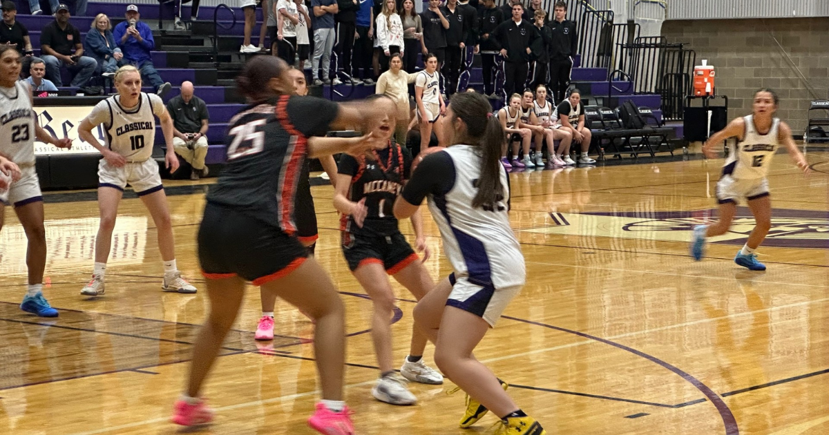 mca girls basketball versus mccamey