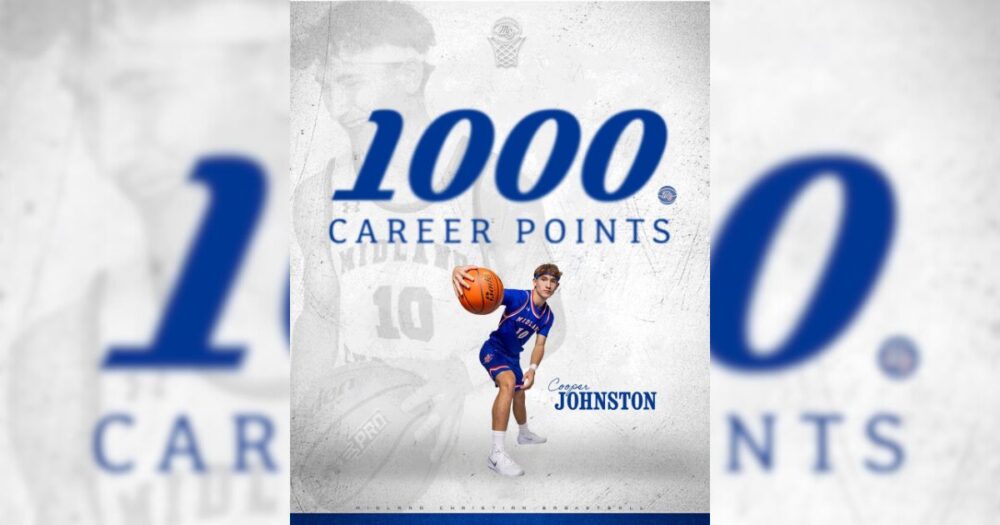 Midland Christian wins as Johnston hits 1,000