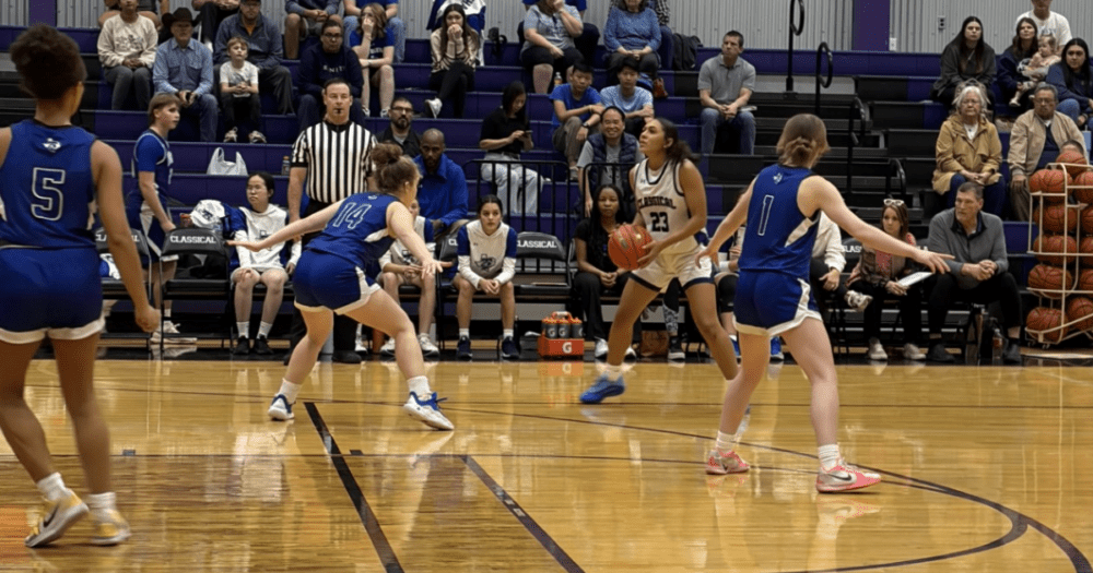 Lady Knights beat the Lady Chargers in cross-town 66-22 in district opener
