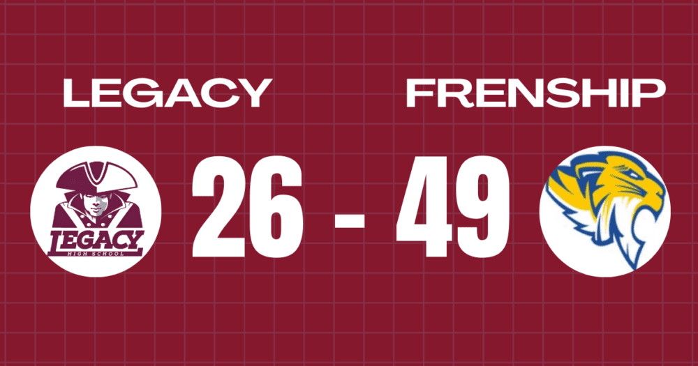 Legacy continues district play on the road at Frenship