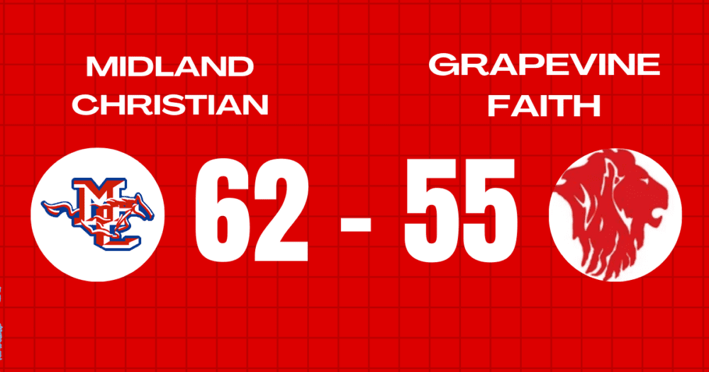 Mustangs hold off Grapevine Faith in district battle