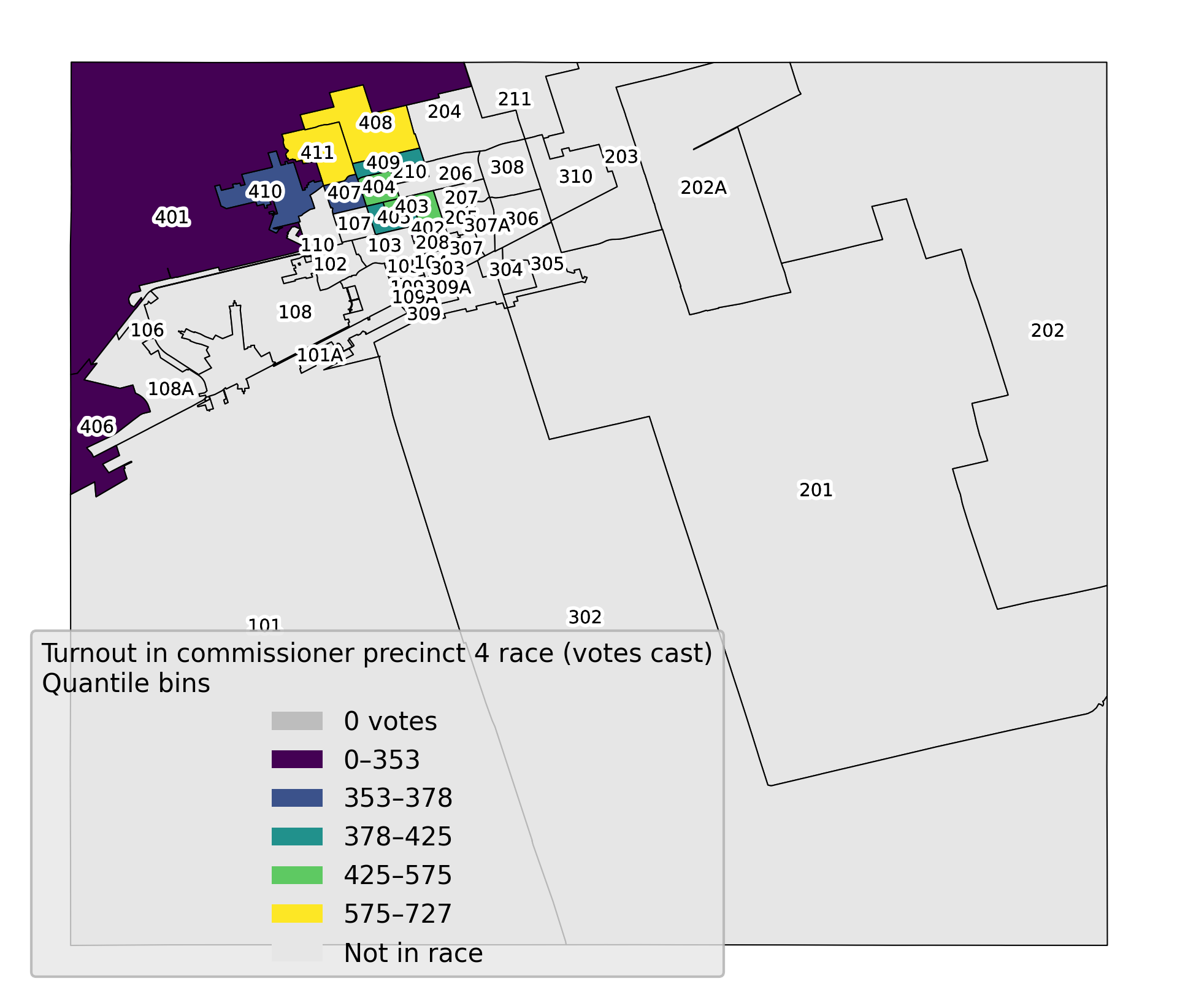 Midland County precinct 4 primary precinct turnout