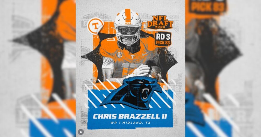 Midland’s Chris Brazzell drafted to Panthers