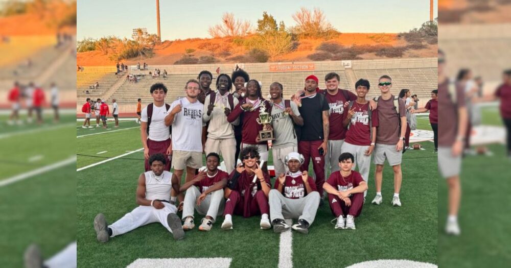 Legacy Rebels track and field area champions
