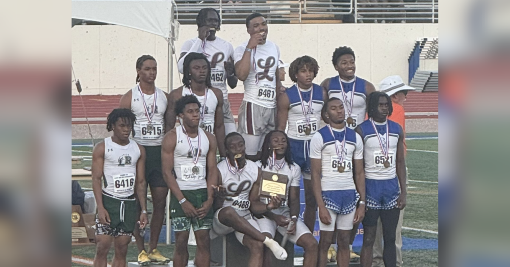 Legacy 4x200 relay wins Regional title, leads Midland athletes to state