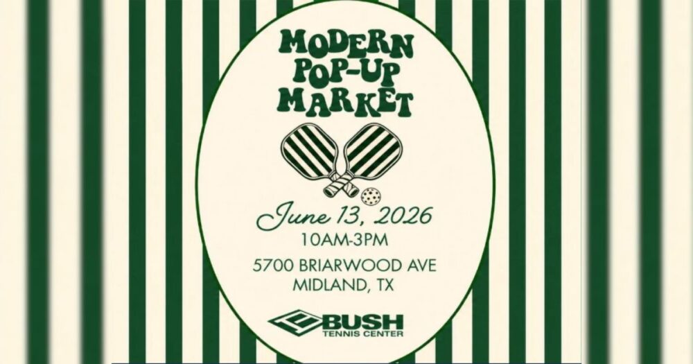 Modern Pop-Up Market returning to Bush Tennis Center