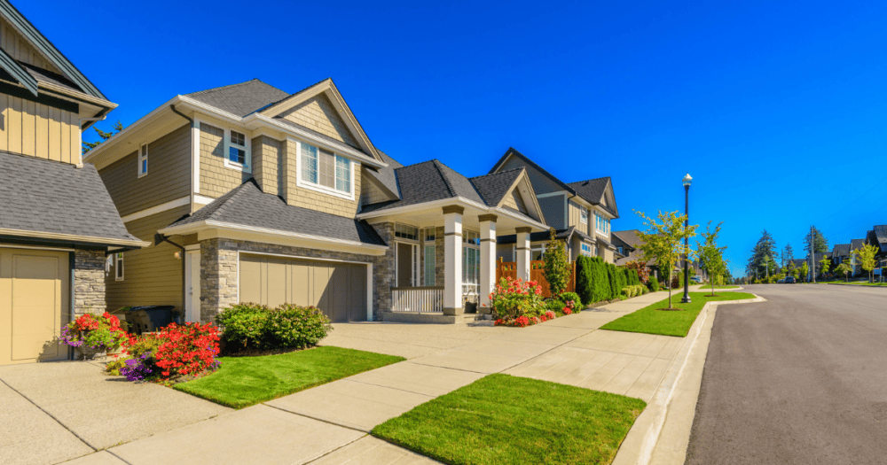 row of houses