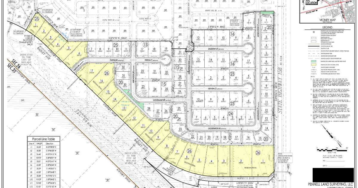 55-acre Grassland Estates West development back before P&Z